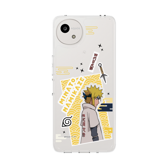 スリムプロテクションケース［ NARUTO-ナルト- 疾風伝 - ステッカー - 波風ミナト ］