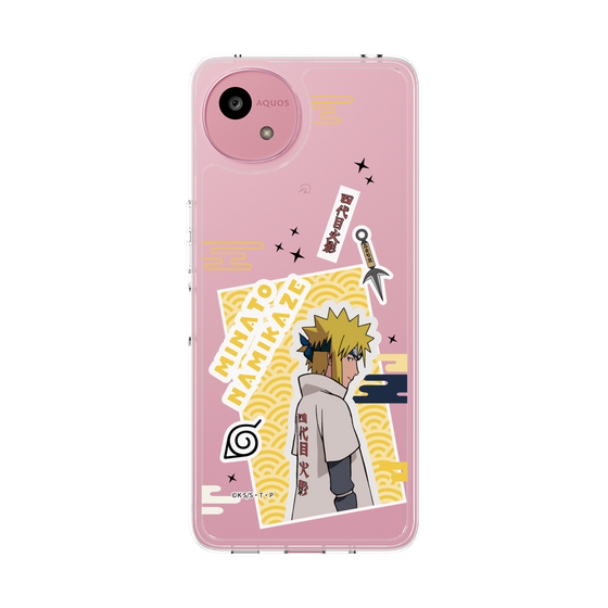 スリムプロテクションケース［ NARUTO -ナルト- 疾風伝 - ステッカー - 波風ミナト ］
