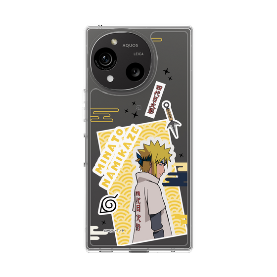 スリムプロテクションケース［ NARUTO -ナルト- 疾風伝 - ステッカー - 波風ミナト ］