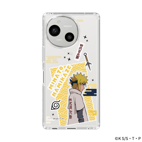スリムプロテクションケース［ NARUTO-ナルト- 疾風伝 - ステッカー - 波風ミナト ］