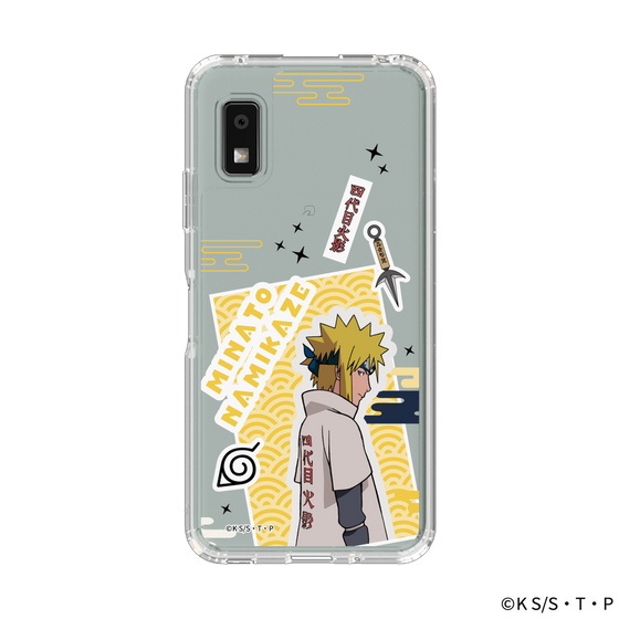 スリムプロテクションケース［ NARUTO -ナルト- 疾風伝 - ステッカー - 波風ミナト ］