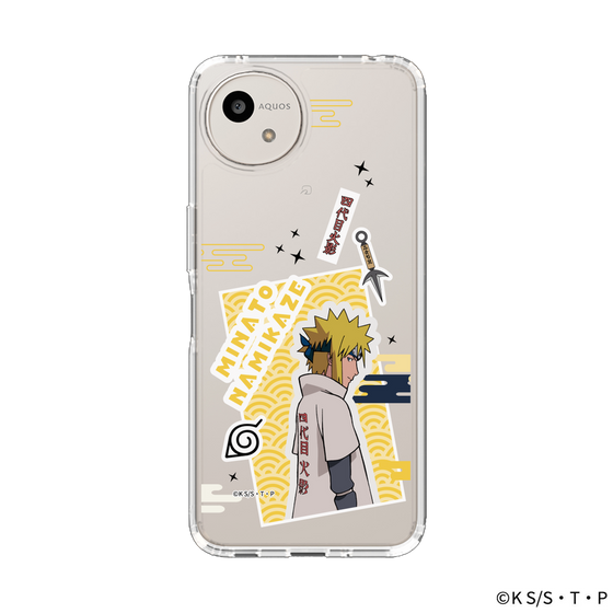 スリムプロテクションケース［ NARUTO-ナルト- 疾風伝 - ステッカー - 波風ミナト ］