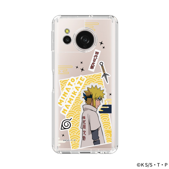 スリムプロテクションケース［ NARUTO -ナルト- 疾風伝 - ステッカー - 波風ミナト ］