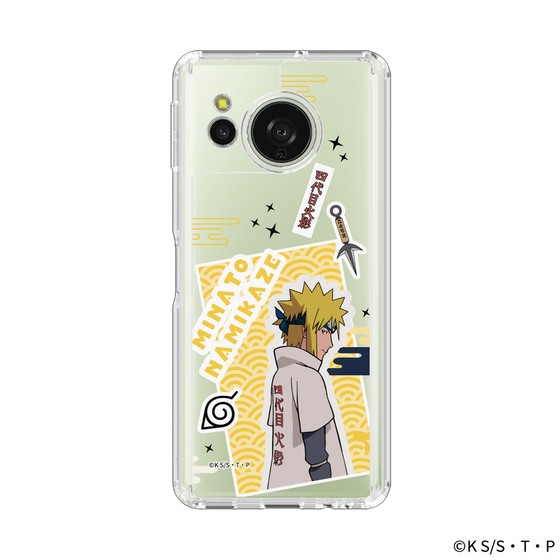 スリムプロテクションケース［ NARUTO -ナルト- 疾風伝 - ステッカー - 波風ミナト ］