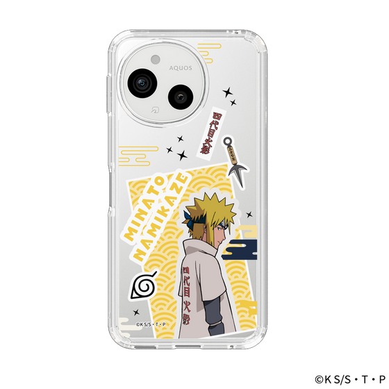 スリムプロテクションケース［ NARUTO-ナルト- 疾風伝 - ステッカー - 波風ミナト ］