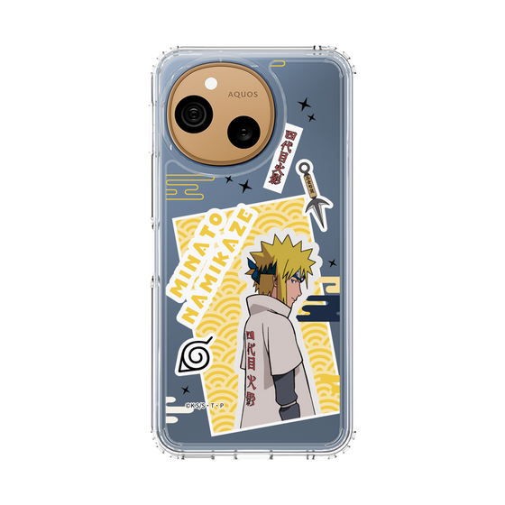 スリムプロテクションケース［ NARUTO -ナルト- 疾風伝 - ステッカー - 波風ミナト ］