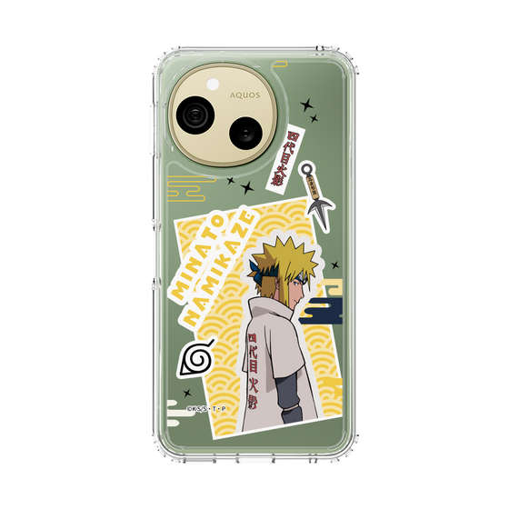 スリムプロテクションケース［ NARUTO -ナルト- 疾風伝 - ステッカー - 波風ミナト ］