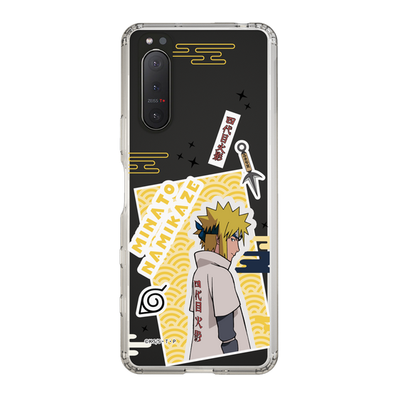 スリムプロテクションケース［ NARUTO -ナルト- 疾風伝 - ステッカー - 波風ミナト ］