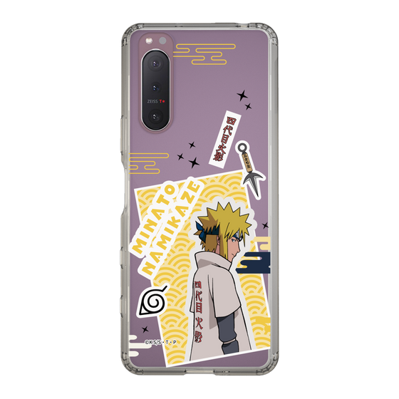 スリムプロテクションケース［ NARUTO -ナルト- 疾風伝 - ステッカー - 波風ミナト ］