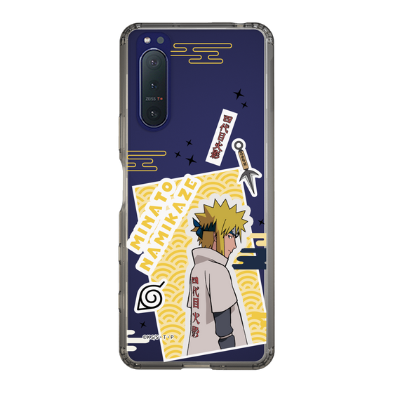 スリムプロテクションケース［ NARUTO -ナルト- 疾風伝 - ステッカー - 波風ミナト ］