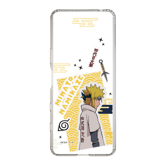 スリムプロテクションケース［ NARUTO -ナルト- 疾風伝 - ステッカー - 波風ミナト ］