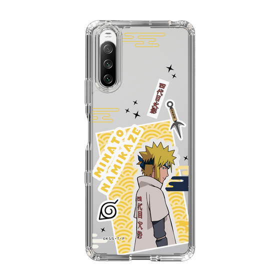 スリムプロテクションケース［ NARUTO -ナルト- 疾風伝 - ステッカー - 波風ミナト ］