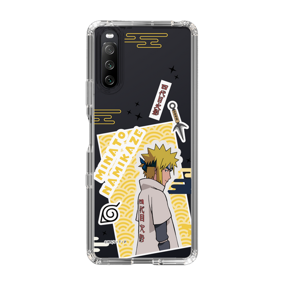 スリムプロテクションケース［ NARUTO -ナルト- 疾風伝 - ステッカー - 波風ミナト ］