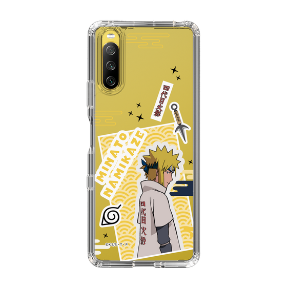 スリムプロテクションケース［ NARUTO -ナルト- 疾風伝 - ステッカー - 波風ミナト ］