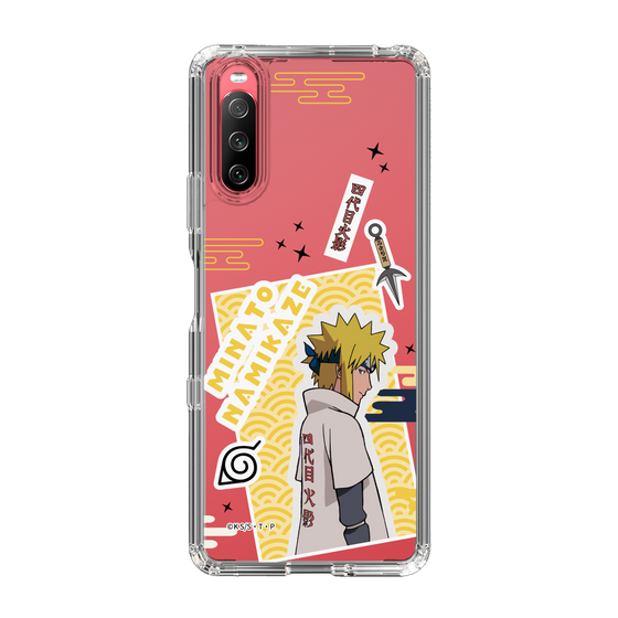 スリムプロテクションケース［ NARUTO -ナルト- 疾風伝 - ステッカー - 波風ミナト ］