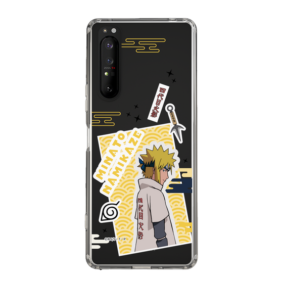 スリムプロテクションケース［ NARUTO -ナルト- 疾風伝 - ステッカー - 波風ミナト ］