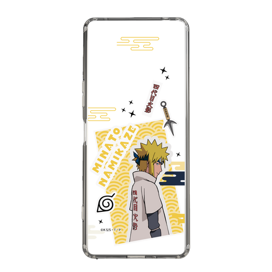スリムプロテクションケース［ NARUTO -ナルト- 疾風伝 - ステッカー - 波風ミナト ］
