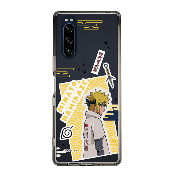 スリムプロテクションケース［ NARUTO -ナルト- 疾風伝 - ステッカー - 波風ミナト ］