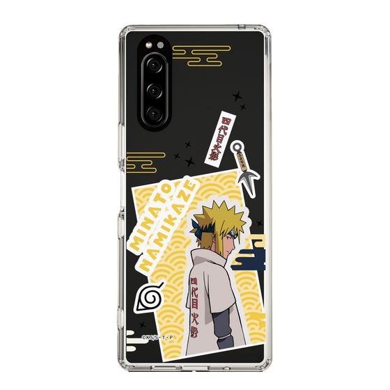 スリムプロテクションケース［ NARUTO -ナルト- 疾風伝 - ステッカー - 波風ミナト ］