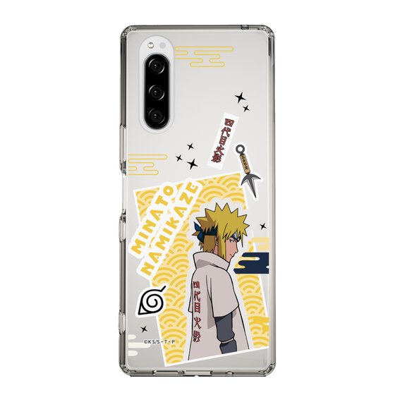 スリムプロテクションケース［ NARUTO -ナルト- 疾風伝 - ステッカー - 波風ミナト ］