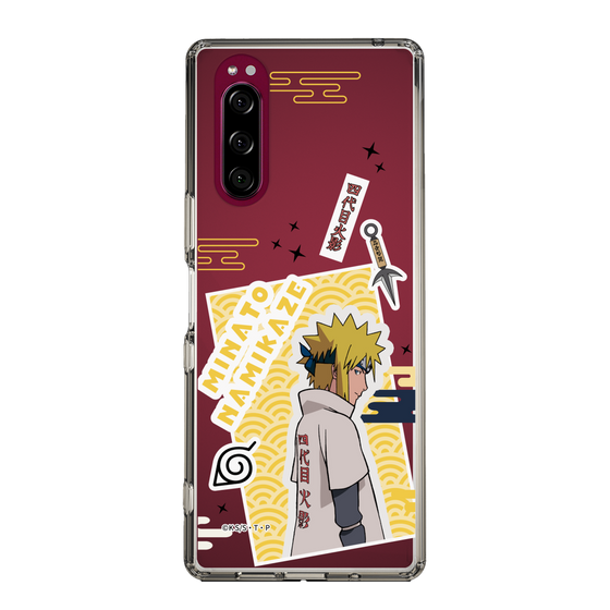 スリムプロテクションケース［ NARUTO -ナルト- 疾風伝 - ステッカー - 波風ミナト ］