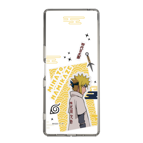 スリムプロテクションケース［ NARUTO -ナルト- 疾風伝 - ステッカー - 波風ミナト ］