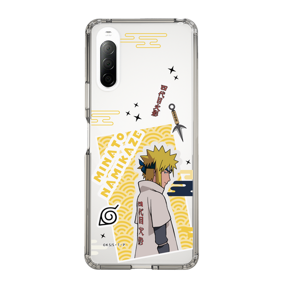 スリムプロテクションケース［ NARUTO -ナルト- 疾風伝 - ステッカー - 波風ミナト ］