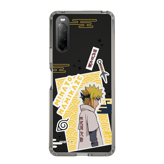 スリムプロテクションケース［ NARUTO -ナルト- 疾風伝 - ステッカー - 波風ミナト ］