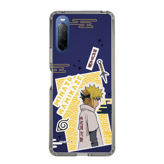 スリムプロテクションケース［ NARUTO -ナルト- 疾風伝 - ステッカー - 波風ミナト ］
