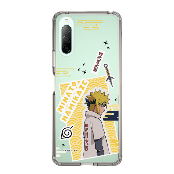 スリムプロテクションケース［ NARUTO -ナルト- 疾風伝 - ステッカー - 波風ミナト ］