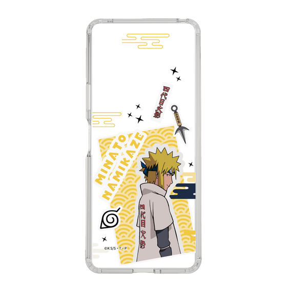 スリムプロテクションケース［ NARUTO -ナルト- 疾風伝 - ステッカー - 波風ミナト ］