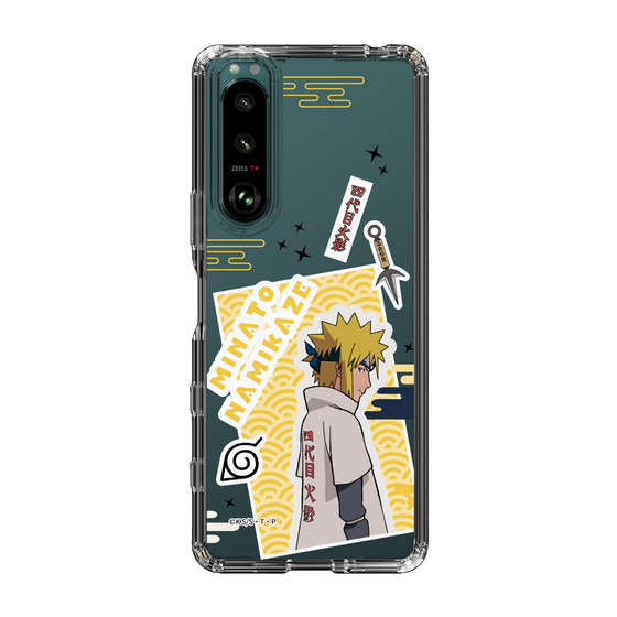 スリムプロテクションケース［ NARUTO -ナルト- 疾風伝 - ステッカー - 波風ミナト ］