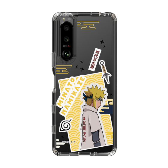 スリムプロテクションケース［ NARUTO -ナルト- 疾風伝 - ステッカー - 波風ミナト ］