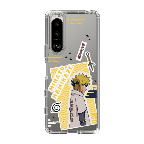 スリムプロテクションケース［ NARUTO -ナルト- 疾風伝 - ステッカー - 波風ミナト ］