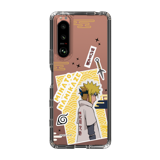 スリムプロテクションケース［ NARUTO -ナルト- 疾風伝 - ステッカー - 波風ミナト ］