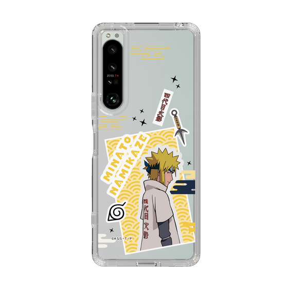 スリムプロテクションケース［ NARUTO -ナルト- 疾風伝 - ステッカー - 波風ミナト ］