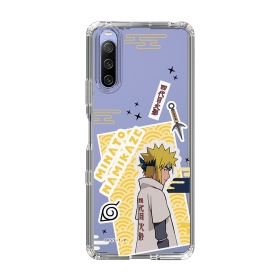 スリムプロテクションケース［ NARUTO -ナルト- 疾風伝 - ステッカー - 波風ミナト ］