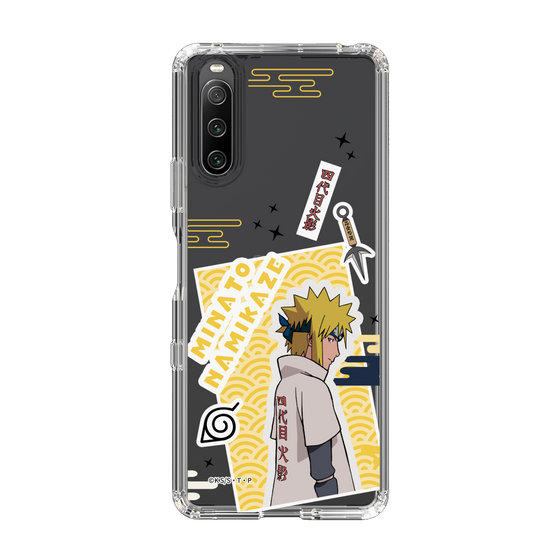 スリムプロテクションケース［ NARUTO -ナルト- 疾風伝 - ステッカー - 波風ミナト ］