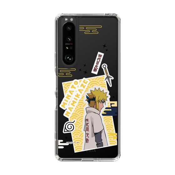 スリムプロテクションケース［ NARUTO -ナルト- 疾風伝 - ステッカー - 波風ミナト ］