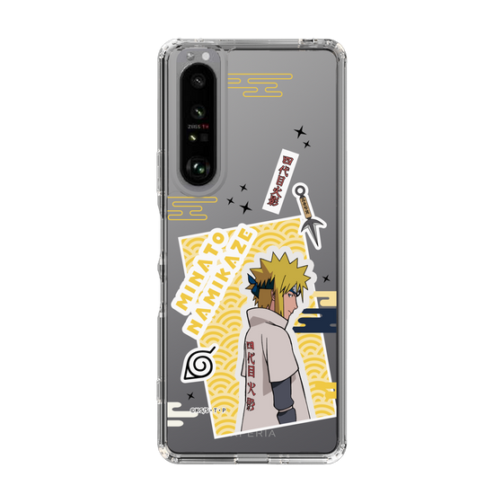 スリムプロテクションケース［ NARUTO -ナルト- 疾風伝 - ステッカー - 波風ミナト ］