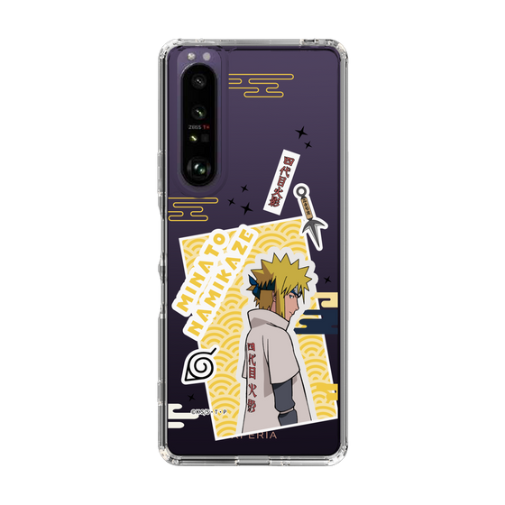 スリムプロテクションケース［ NARUTO -ナルト- 疾風伝 - ステッカー - 波風ミナト ］