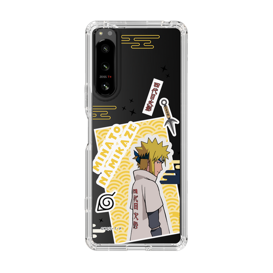 スリムプロテクションケース［ NARUTO -ナルト- 疾風伝 - ステッカー - 波風ミナト ］