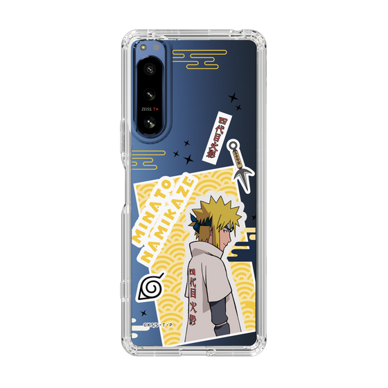 スリムプロテクションケース［ NARUTO -ナルト- 疾風伝 - ステッカー - 波風ミナト ］