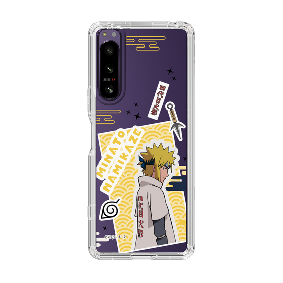 スリムプロテクションケース［ NARUTO -ナルト- 疾風伝 - ステッカー - 波風ミナト ］