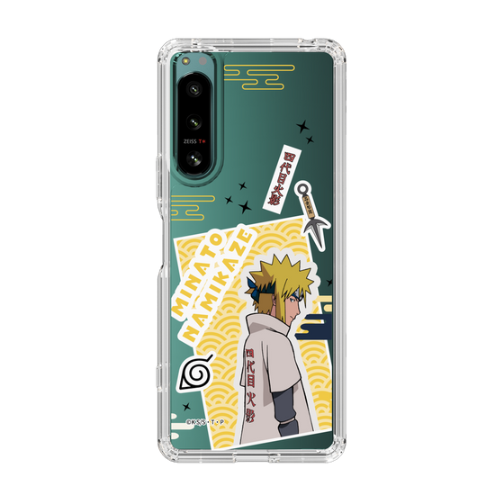 スリムプロテクションケース［ NARUTO -ナルト- 疾風伝 - ステッカー - 波風ミナト ］