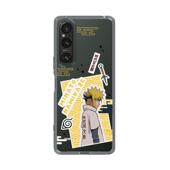 スリムプロテクションケース［ NARUTO -ナルト- 疾風伝 - ステッカー - 波風ミナト ］
