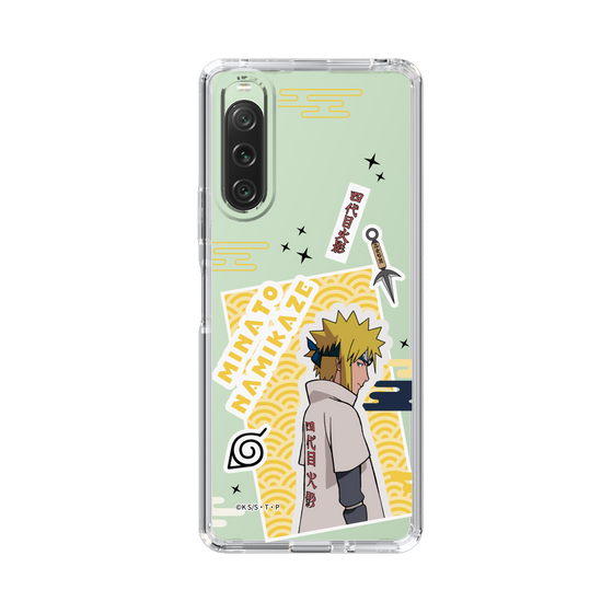 スリムプロテクションケース［ NARUTO -ナルト- 疾風伝 - ステッカー - 波風ミナト ］