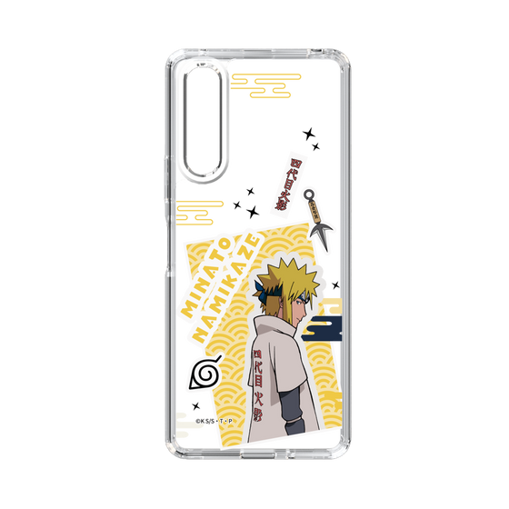 スリムプロテクションケース［ NARUTO -ナルト- 疾風伝 - ステッカー - 波風ミナト ］