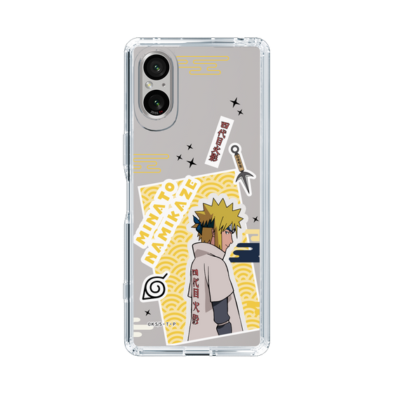 スリムプロテクションケース［ NARUTO -ナルト- 疾風伝 - ステッカー - 波風ミナト ］