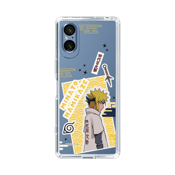 スリムプロテクションケース［ NARUTO -ナルト- 疾風伝 - ステッカー - 波風ミナト ］